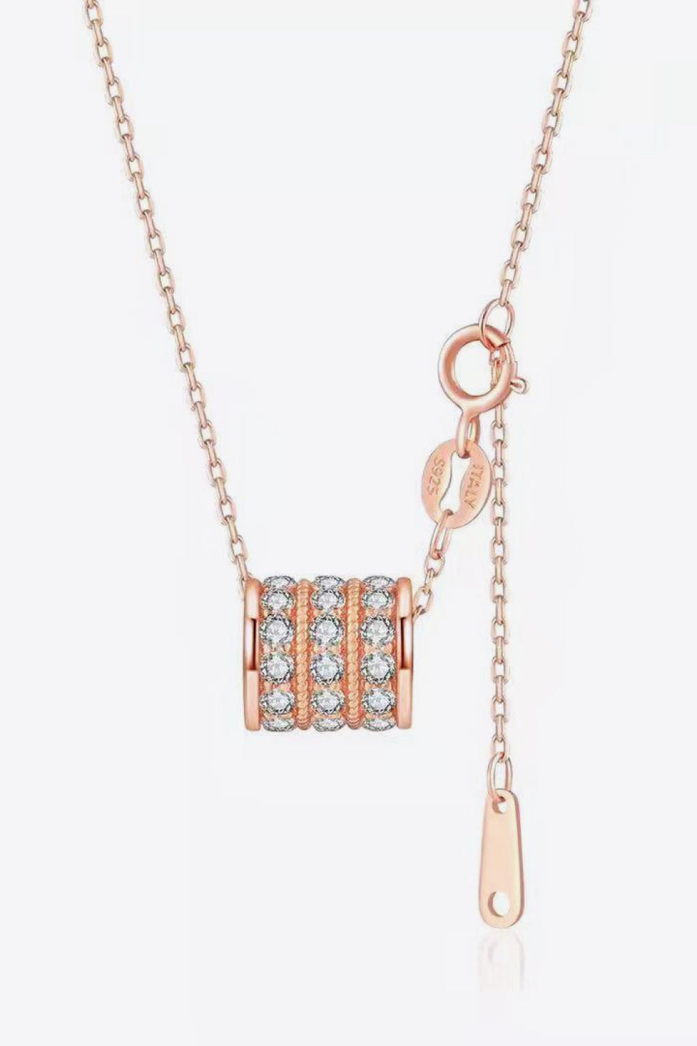Moissanite 925 Sterling Silver Necklace - Pahabu - Women's Clothing & Shop