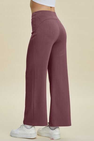 Basic Bae Full Size Air Scuba Drawstring Wide Leg Pants - Pahabu - Women's Clothing & Shop