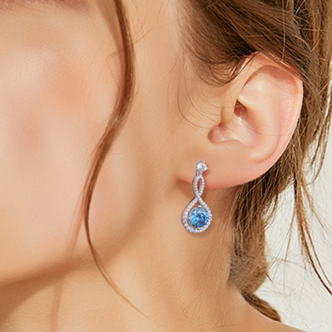 1 Carat Moissanite 925 Sterling Silver Earrings - Pahabu - Women's Clothing & Shop