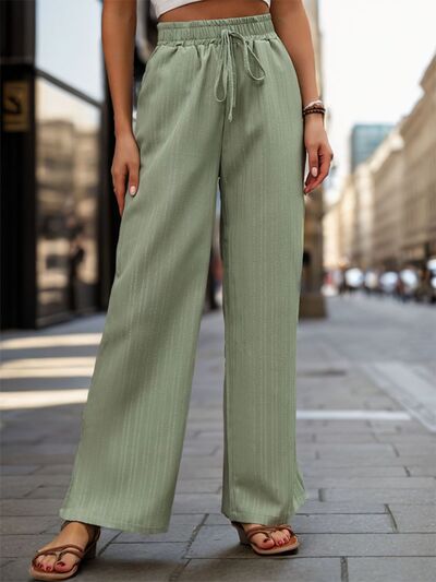 High Waist Wide Leg Pants - Pahabu - Women's Clothing & Shop