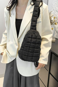 Quilted Nylon Crossbody Bag - Pahabu - Women's Clothing & Shop