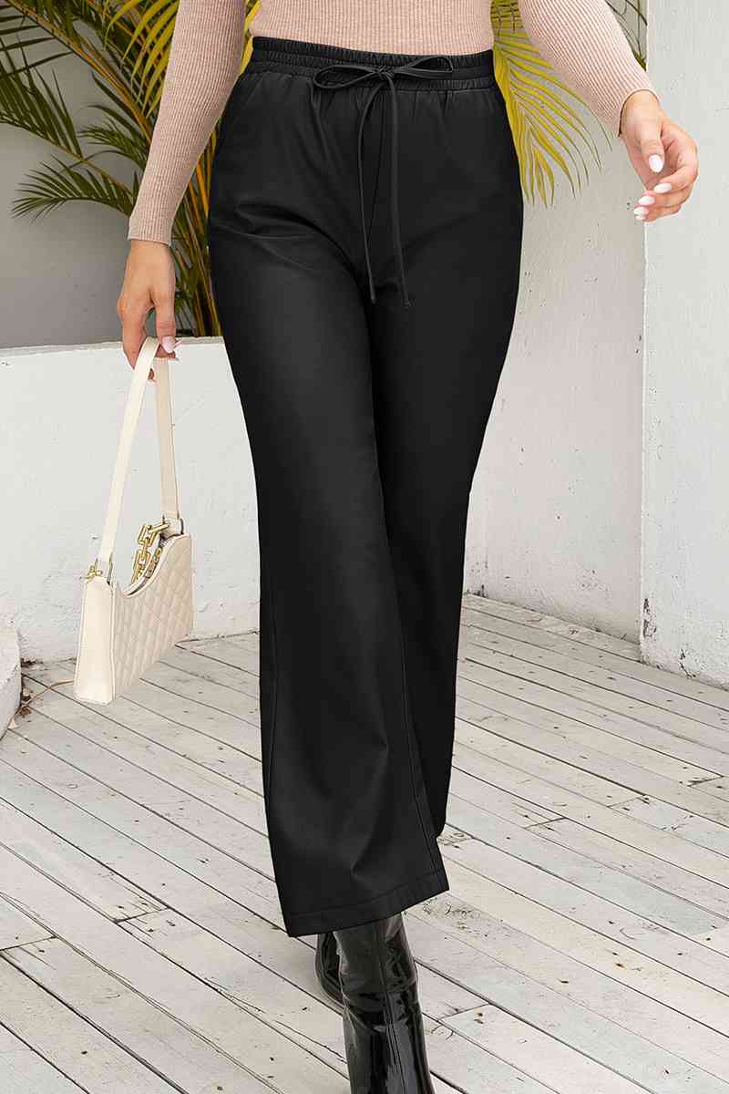 Ivy Lane Drawstring Wide Leg Long Pants - Pahabu - Women's Clothing & Shop