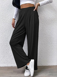 Perfee High Waist Straight Pants - Pahabu - Women's Clothing & Shop