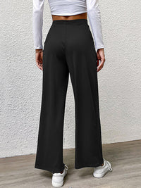 Perfee High Waist Straight Pants - Pahabu - Women's Clothing & Shop