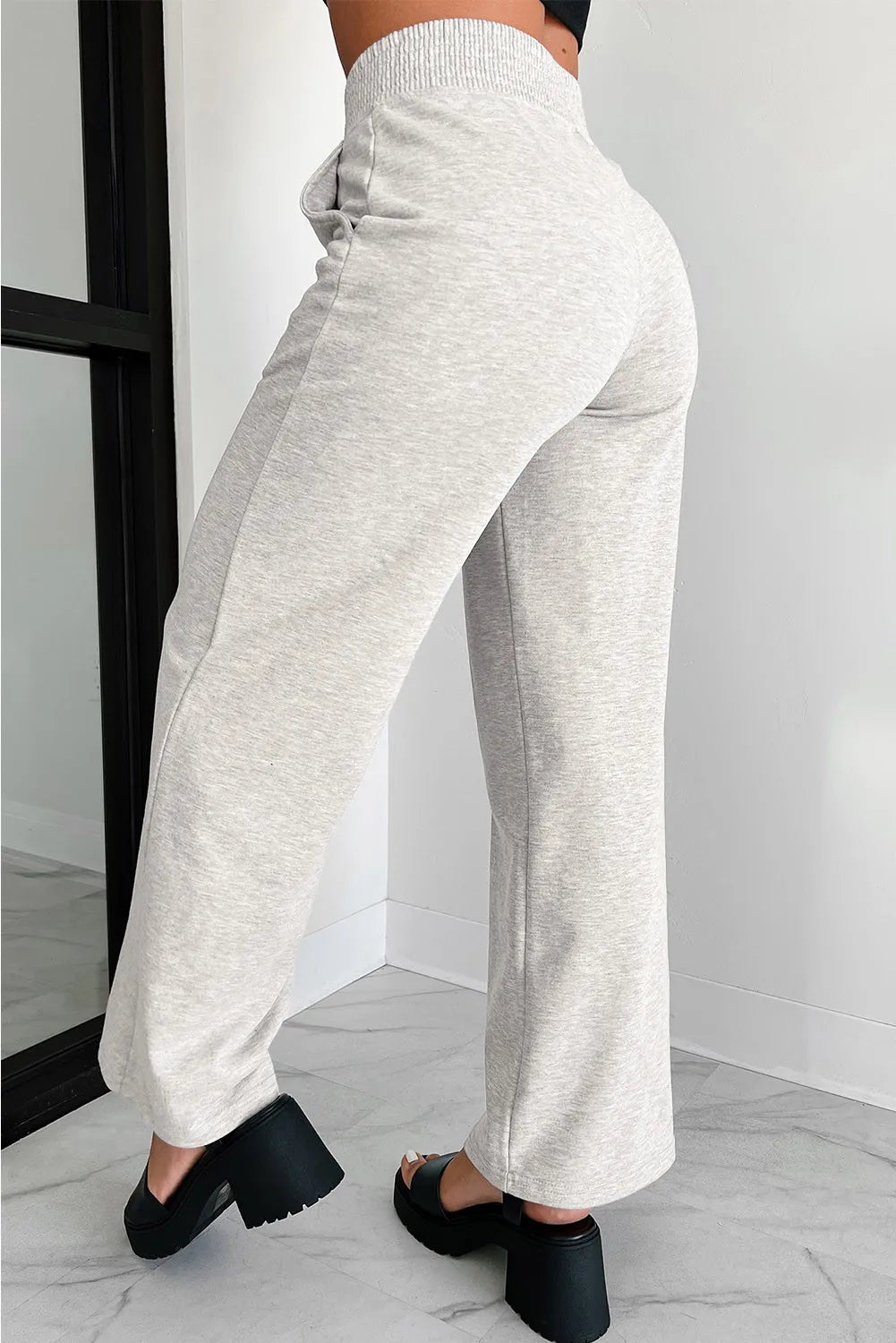 Elastic Waist Active Pants with Pockets - Pahabu - Women's Clothing & Shop