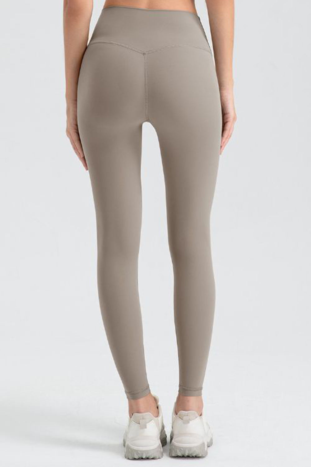Wide Waistband Sport Leggings - Pahabu - Women's Clothing & Shop