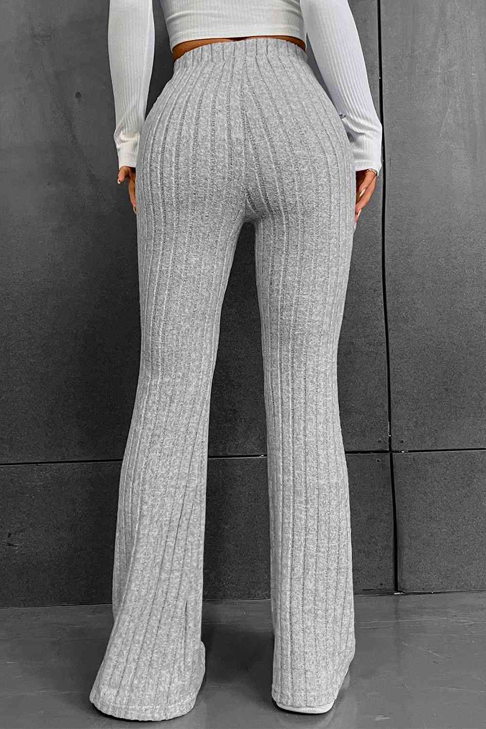 Ribbed Long Pants - Pahabu - Women's Clothing & Shop