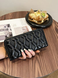 PU Leather Solid Color Wallet - Pahabu - Women's Clothing & Shop