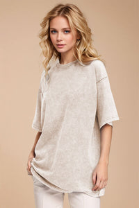 Basic Bae Round Neck Half Sleeve T-Shirt - Pahabu - Women's Clothing & Shop