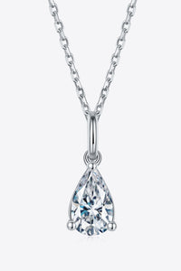 1 Carat Moissanite 925 Sterling Silver Necklace - Pahabu - Women's Clothing & Shop