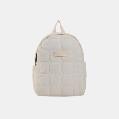 Quilted Polyester Backpack Bag - Pahabu - Women's Clothing & Shop