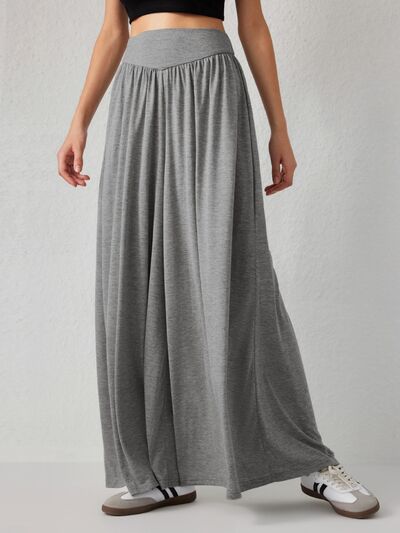 High Waist Wide Leg Pants - Pahabu - Women's Clothing & Shop