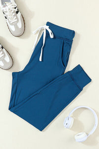 Drawstring Joggers with Pockets - Pahabu - Women's Clothing & Shop