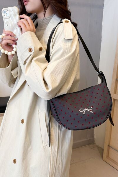 Polyester Printed Adjustable Strap Crossbody Bag - Pahabu - Women's Clothing & Shop