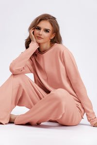 Basic Bae Rolled Round Neck Top and Pants Sweater Set - Pahabu - Women's Clothing & Shop