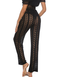 Cutout Drawstring High Waist Swim Pants - Pahabu - Women's Clothing & Shop