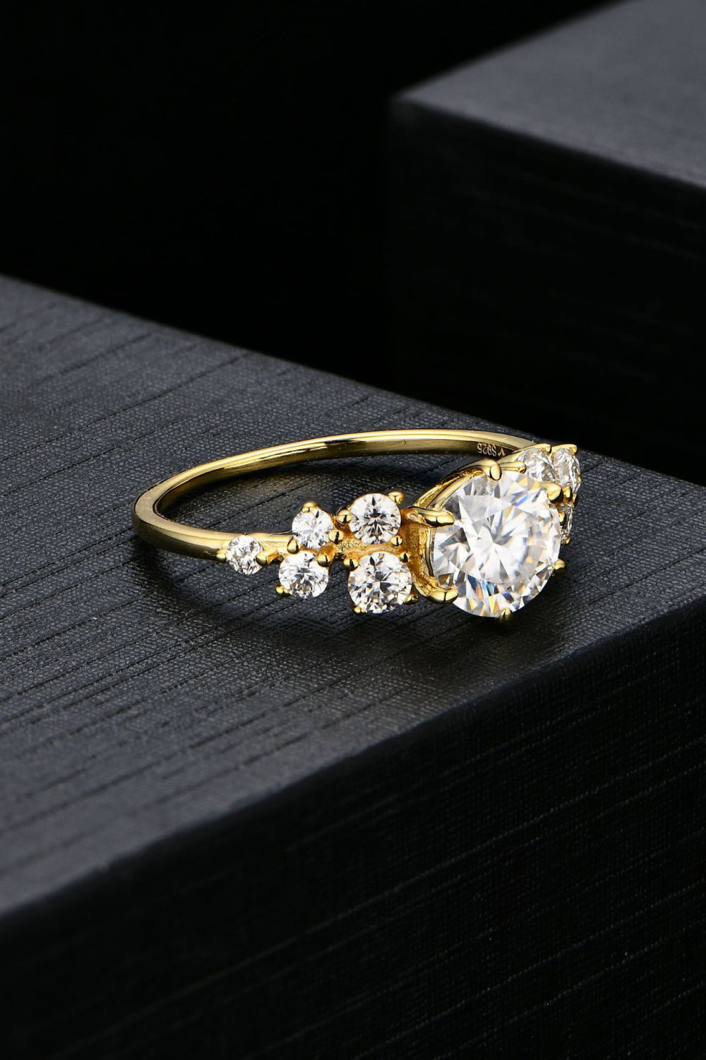 1 Carat Moissanite 925 Sterling Silver Ring - Pahabu - Women's Clothing & Shop