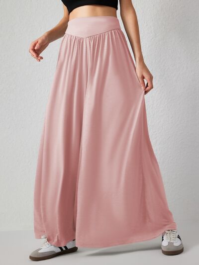 High Waist Wide Leg Pants - Pahabu - Women's Clothing & Shop