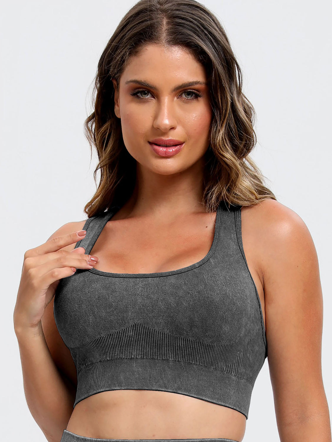 Scoop Neck Wide Strap Top and Shorts Active Set - Pahabu - Women's Clothing & Shop