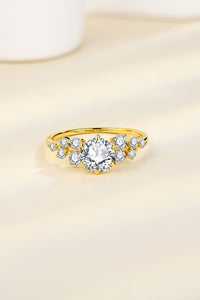 1 Carat Moissanite 925 Sterling Silver Ring - Pahabu - Women's Clothing & Shop