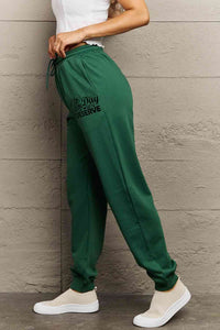 Simply Love Full Size HAVE THE DAY YOU DESERVE Graphic Sweatpants - Pahabu - Women's Clothing & Shop
