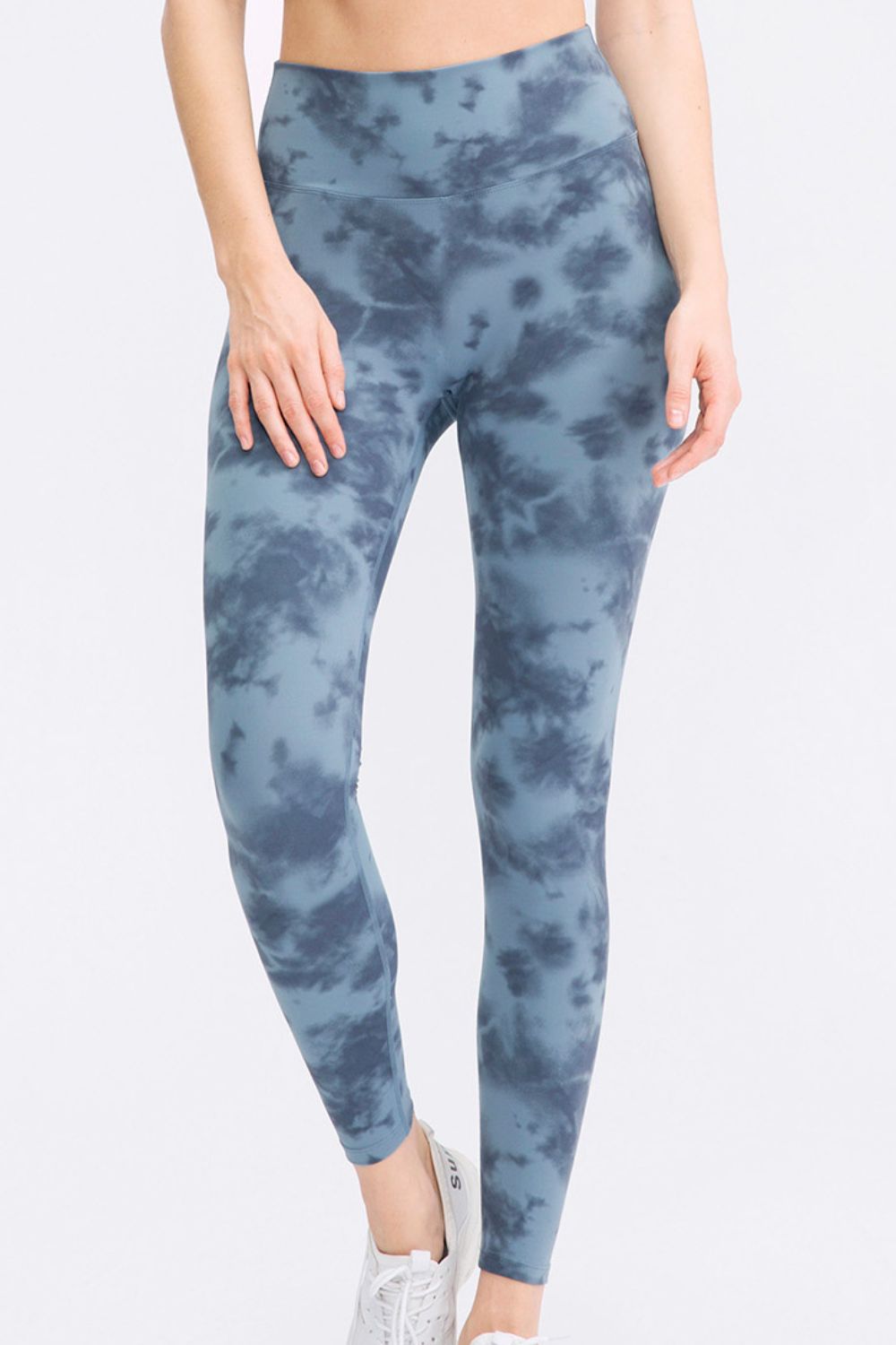 Wide Waistband Slim Fit Long Sports Pants - Pahabu - Women's Clothing & Shop