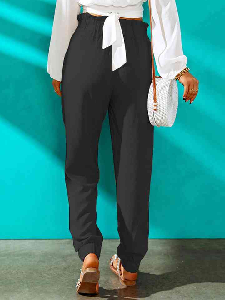High Waist Joggers with Pockets - Pahabu - Women's Clothing & Shop