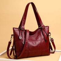 PU Leather Medium Handbag - Pahabu - Women's Clothing & Shop