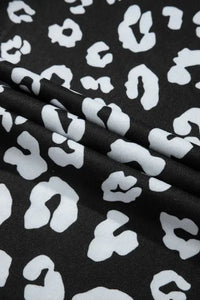 Plus Size Leopard Elastic Waist Pants - Pahabu - Women's Clothing & Shop