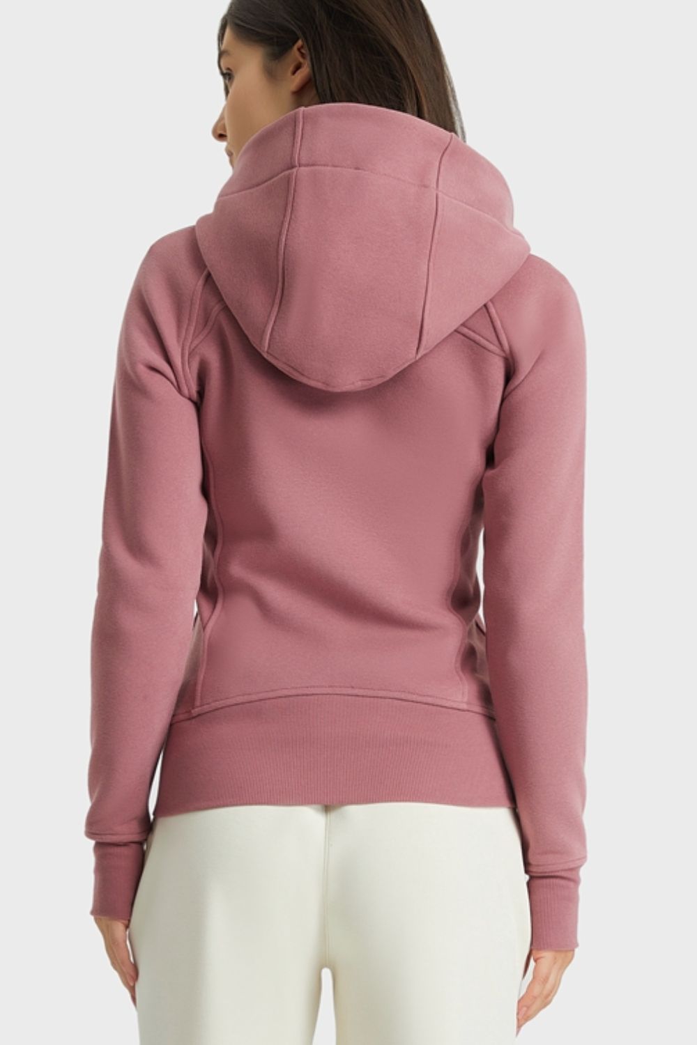 Millennia Zip Up Seam Detail Hooded Sports Jacket - Pahabu - Women's Clothing & Shop