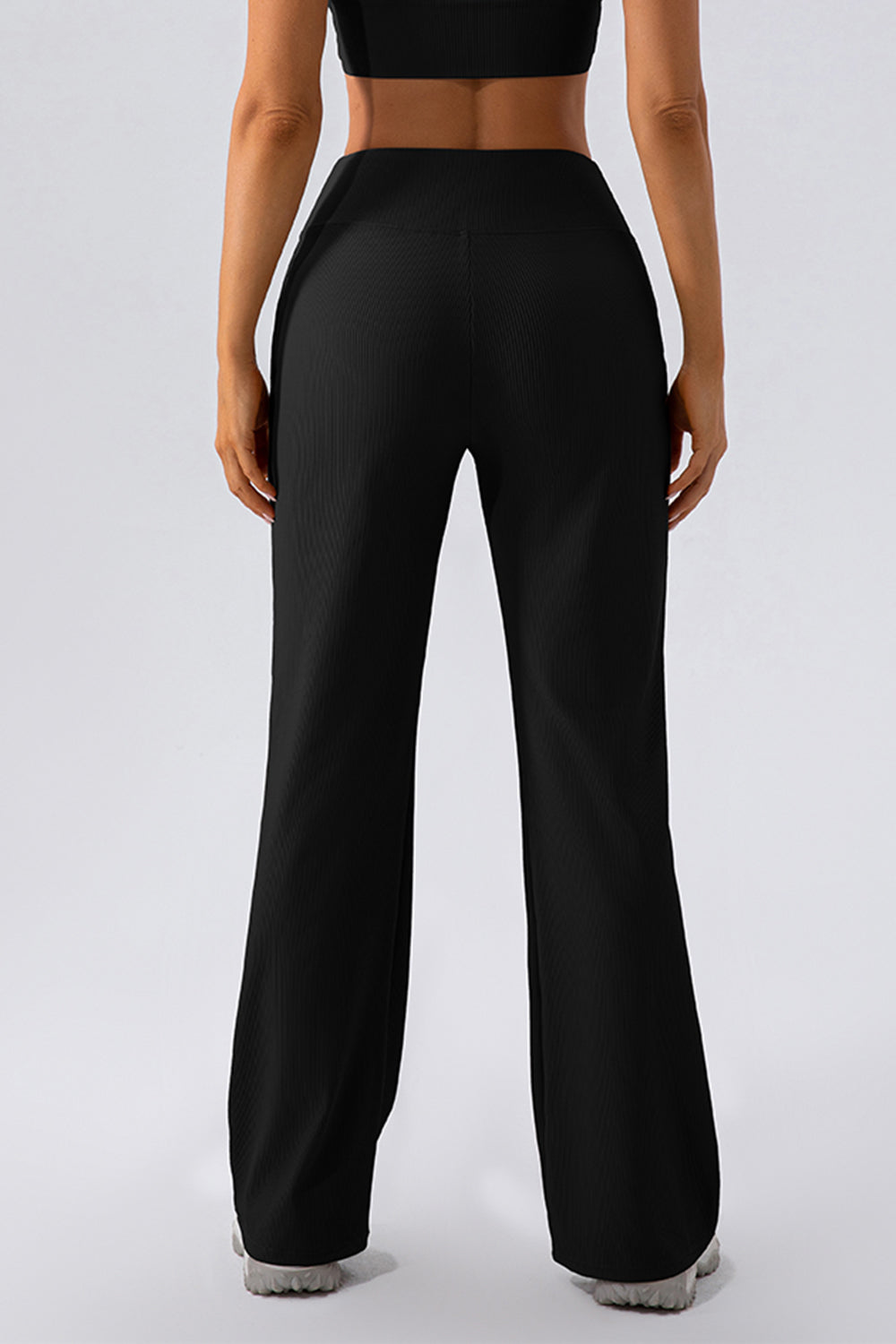 High Waist Straight Active Pants - Pahabu - Women's Clothing & Shop