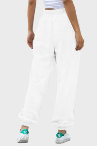 Elastic Waist Joggers with Pockets - Pahabu - Women's Clothing & Shop