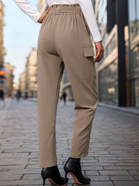 Perfee High Waist Straight Pants - Pahabu - Women's Clothing & Shop
