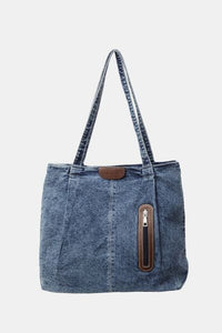 Medium Denim Tote Bag - Pahabu - Women's Clothing & Shop