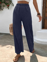 Full Size High Waist Wide Leg Pants - Pahabu - Women's Clothing & Shop