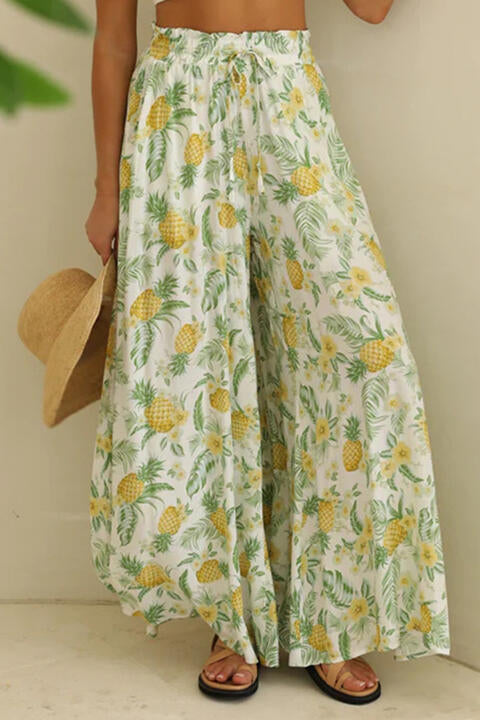 Tied Wide Leg Pants - Pahabu - Women's Clothing & Shop