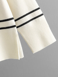 Basic Bae Striped Round Neck Long Sleeve Top and Pants Sweater Set - Pahabu - Women's Clothing & Shop