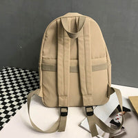 Zip Cotton Backpack Bag - Pahabu - Women's Clothing & Shop