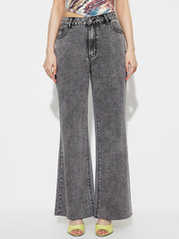 High Waist Bootcut Jeans with Pockets - Pahabu - Women's Clothing & Shop