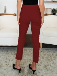 FAM-FAM Pocketed High Waist Skinny Pants - Pahabu - Women's Clothing & Shop