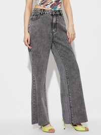 High Waist Bootcut Jeans with Pockets - Pahabu - Women's Clothing & Shop