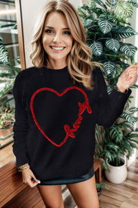 Round Neck Long Sleeve Sweater - Pahabu - Women's Clothing & Shop
