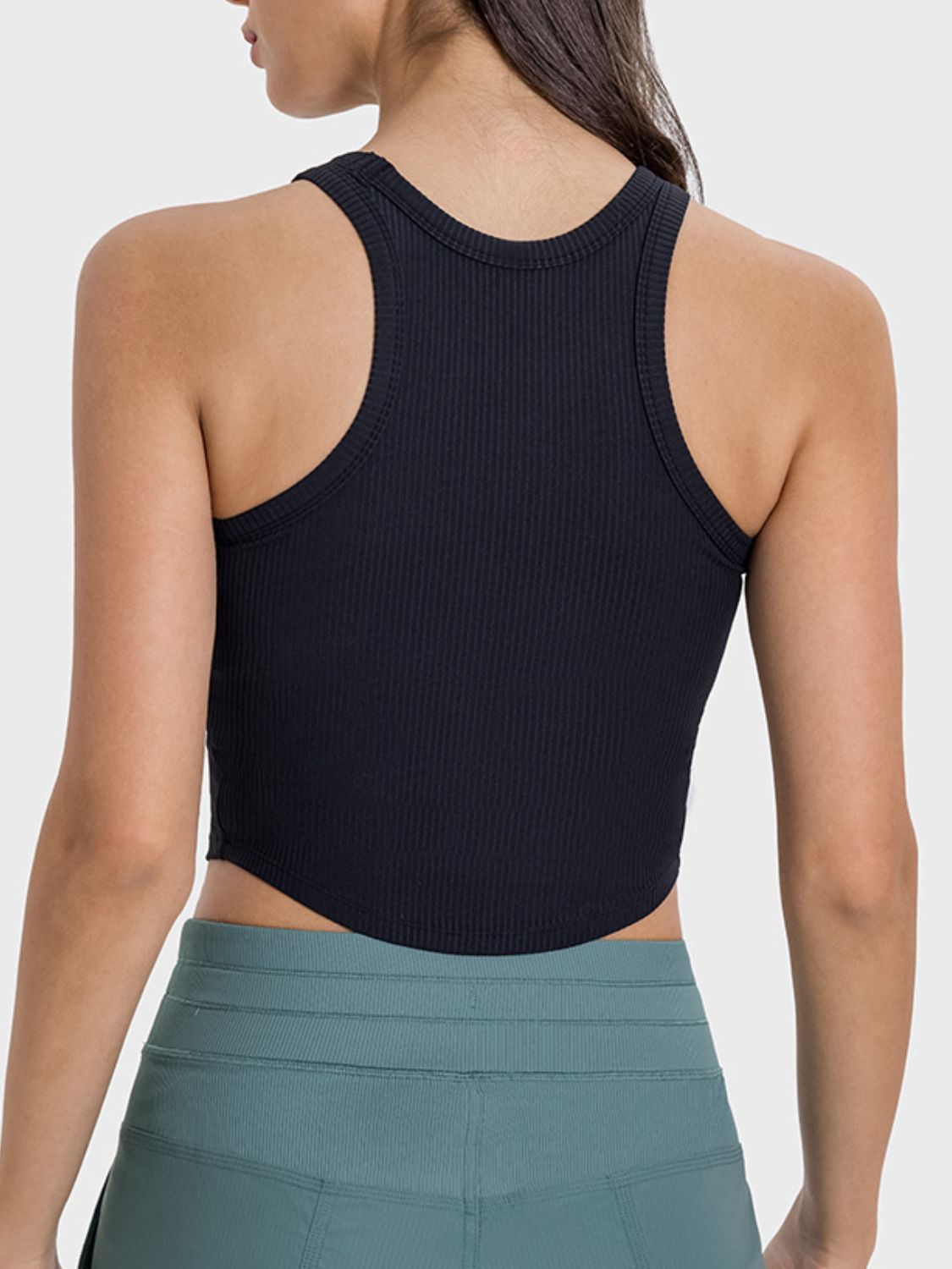 Millennia Round Neck Racerback Active Tank - Pahabu - Women's Clothing & Shop