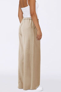 High Waist Wide Leg Pants - Pahabu - Women's Clothing & Shop