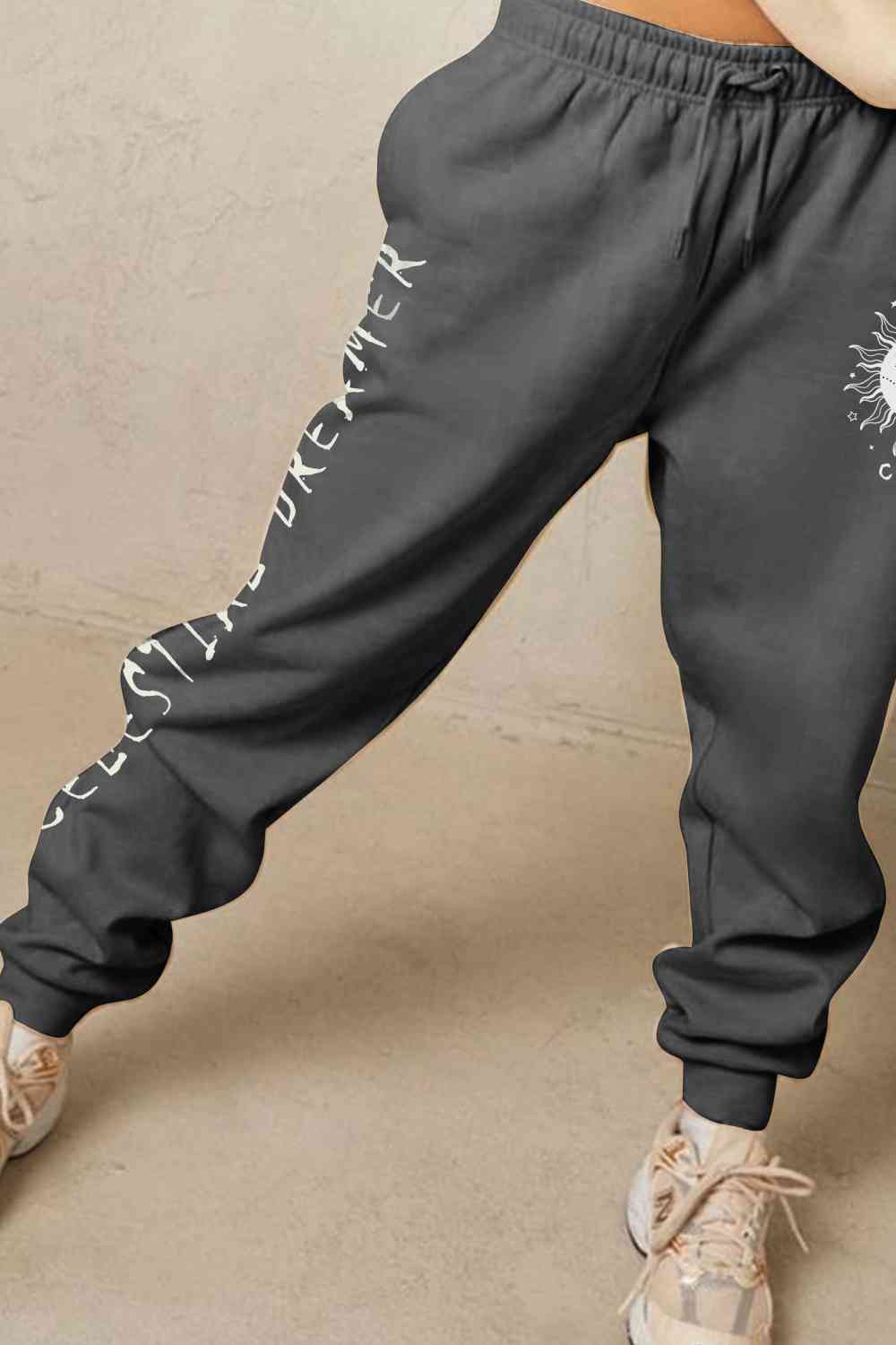 Simply Love Full Size CELESTIAL DREAMER Graphic Sweatpants - Pahabu - Women's Clothing & Shop