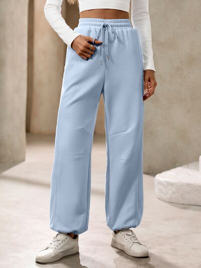 Ivy Lane Drawstring Joggers with Pockets - Pahabu - Women's Clothing & Shop