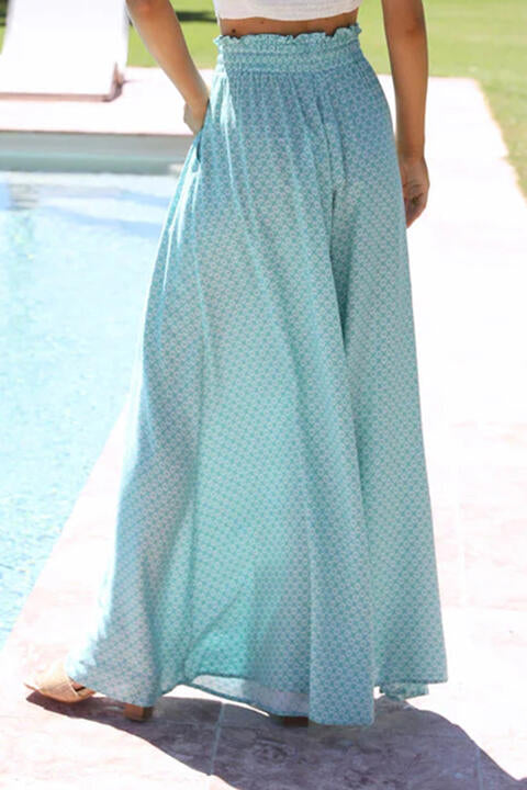 Tied Wide Leg Pants - Pahabu - Women's Clothing & Shop