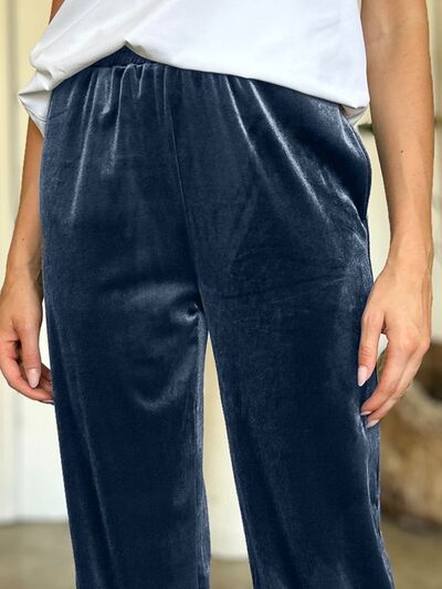 FAM-FAM Pocketed Elastic Waist Joggers - Pahabu - Women's Clothing & Shop