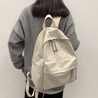 Zip Cotton Backpack Bag - Pahabu - Women's Clothing & Shop