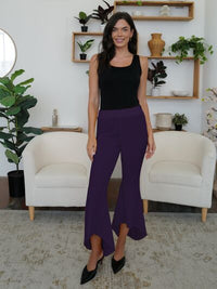 FAM-FAM High-Low Bootcut Pants - Pahabu - Women's Clothing & Shop